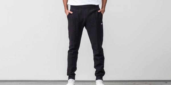 Champion Rib Cuffed Pants Black