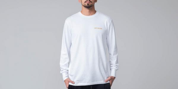 Aimé Leon Dore Longsleeve Logo Tee White