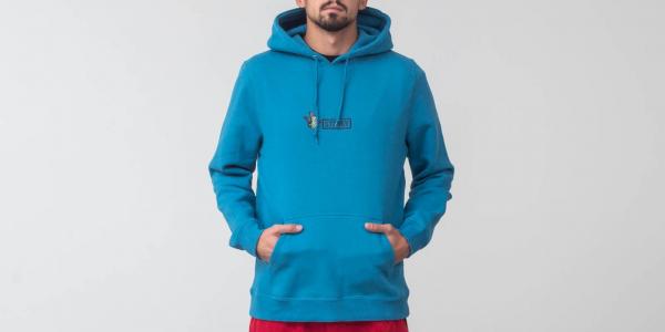 Stüssy Butterfly App. Hoodie Ocean