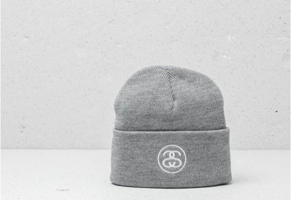 Stüssy Ss-Link Cuff Beanie Grey Heather