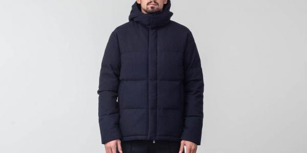 Norse Projects Asger Waterproof Wool Jacket Dark Navy