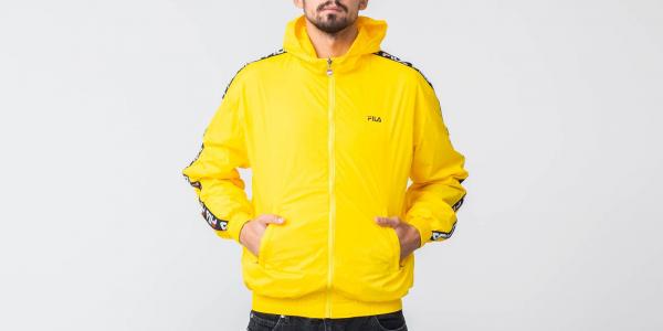 Fila Tacey Tape Wind Jacket Vibrant Yellow