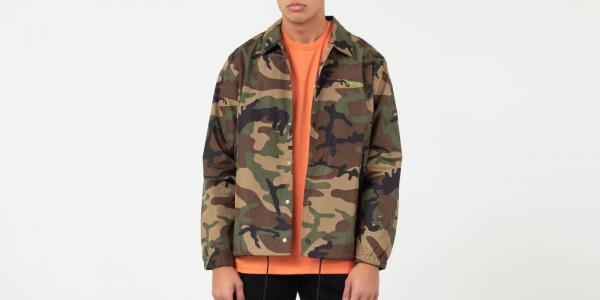 Stüssy Cruize Coach Jacket Camo