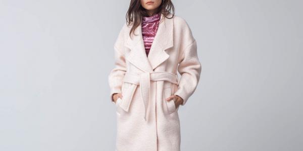 SELECTED Paja Wool Coat Sand Dollar
