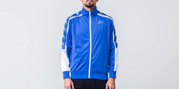 Kappa Banda 10 Ahran Jacket Blue Royal/ White