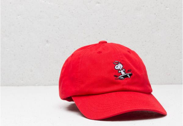 HUF x Peanuts Snoopy Sk8 6 P Cap Red