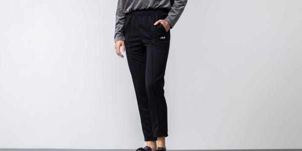Fila Brigid Cigarette Track Pants Black