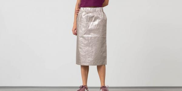 Stüssy Vera Bag Skirt Silver