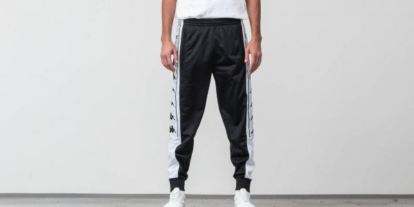 Kappa Alen Banda Pants Black/ White