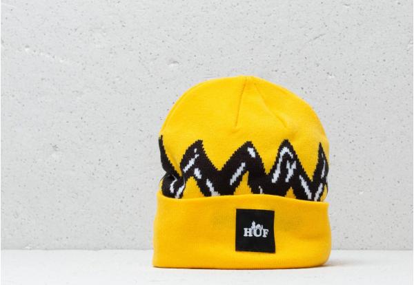HUF x Peanuts Charlie Brown Beanie Yellow