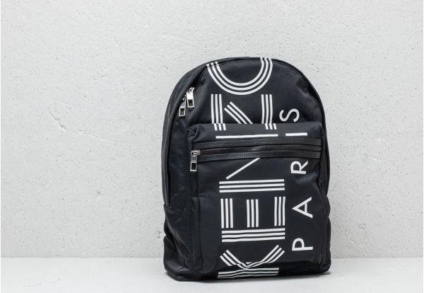 Kenzo Large Logo Backpack Black