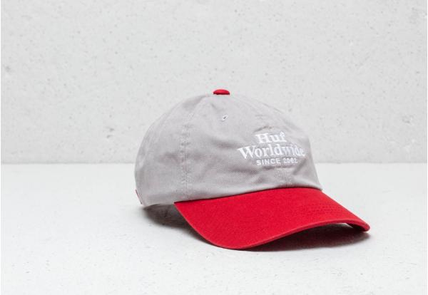 HUF Worldwide CV6 Panel Cap Charcoal Heather