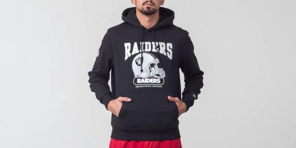 New Era NFL Archie Oakland Raiders Hoodie Black
