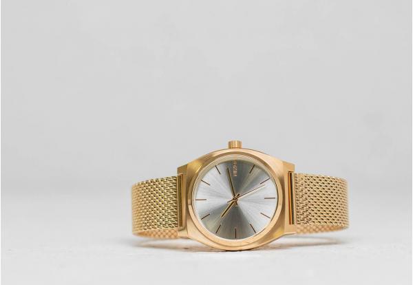 Nixon Time Teller Milanese All Gold