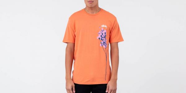 Stüssy Dead Flowers Tee Rust