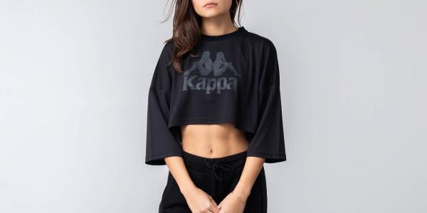 Kappa Authentic Anak Tee Black