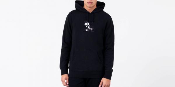 HUF x Peanuts Snoopy Skate Hoodie Black