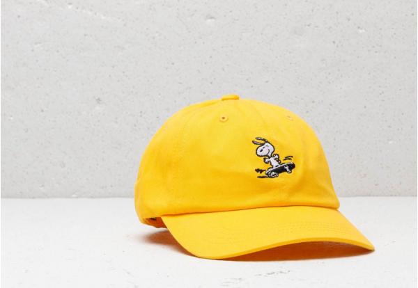 HUF x Peanuts Snoopy SK8 6 P Cap Yellow