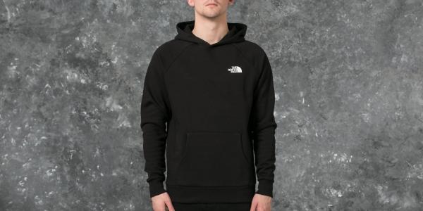 The North Face Raglan Red Box Hoodie Tnf Black