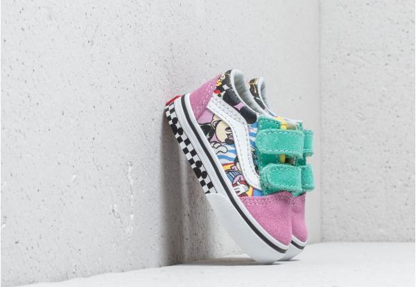 Vans x Disney T Old Skool V 80`s Mickey/ True White