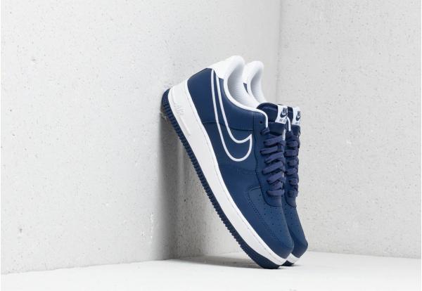 Nike Air Force 1 '07 Leather Blue Void/ White