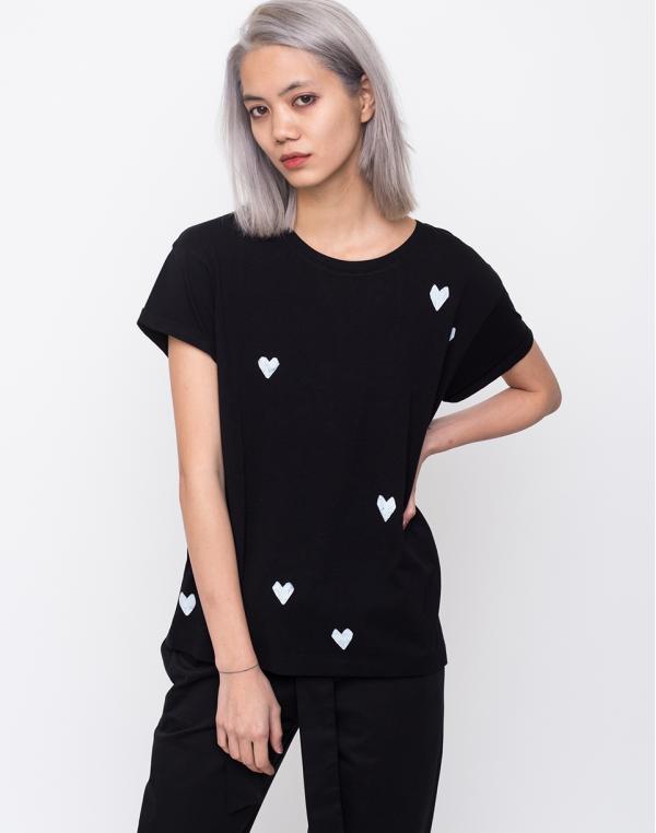 Armedangels Nalin Hearts Black S