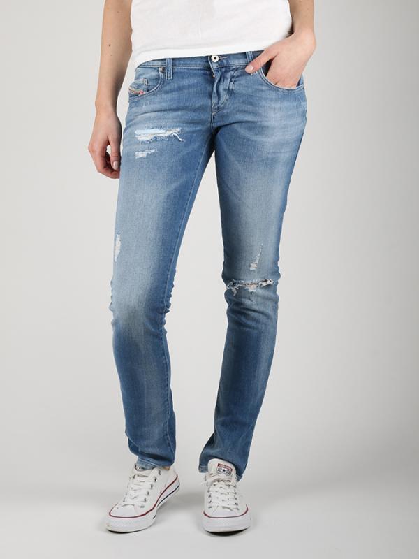 Džíny Diesel Grupee. L.32 Pantaloni Modrá