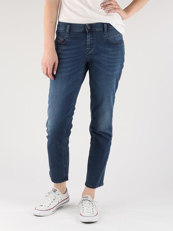 Džíny Diesel Belthy-Ankle L.32 Pantaloni Modrá