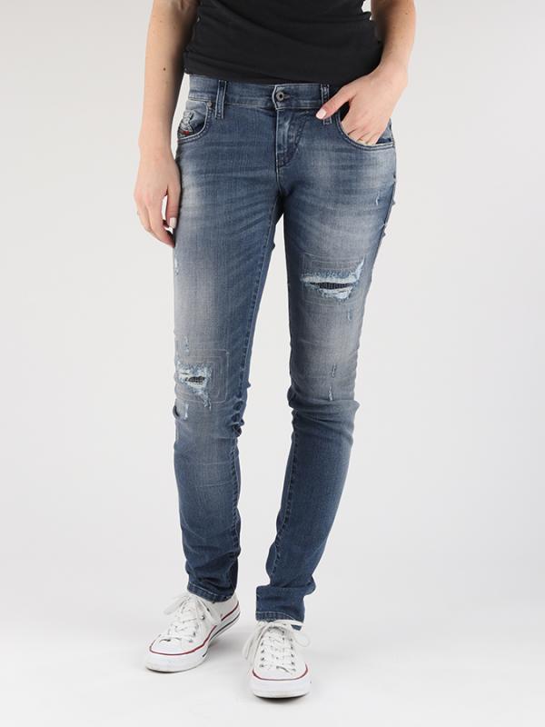 Džíny Diesel Grupee. L.32 Pantaloni Modrá