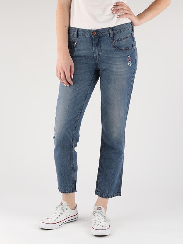 Džíny Diesel Belthy-Ankle L.32 Pantaloni Modrá