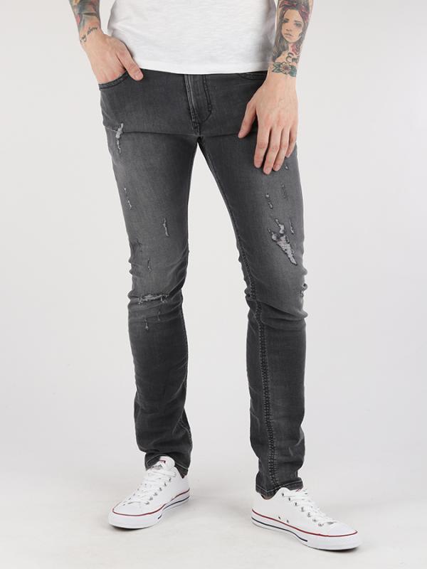 Džíny Diesel Thavar L.32 Pantaloni Šedá
