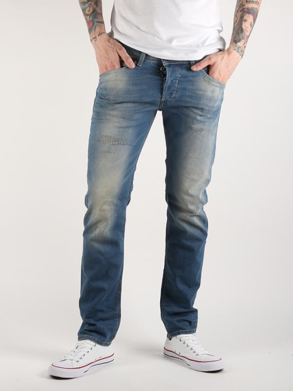 Džíny Diesel Belther L.32 Pantaloni Modrá