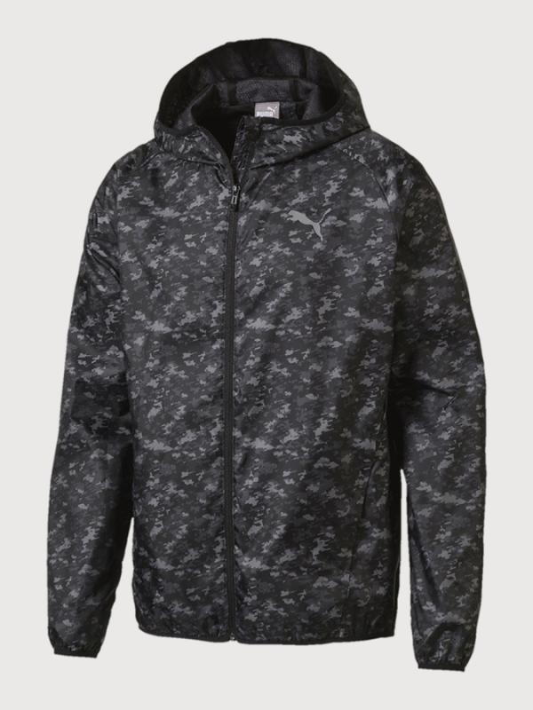 Bunda Puma AOP Windbreaker Černá