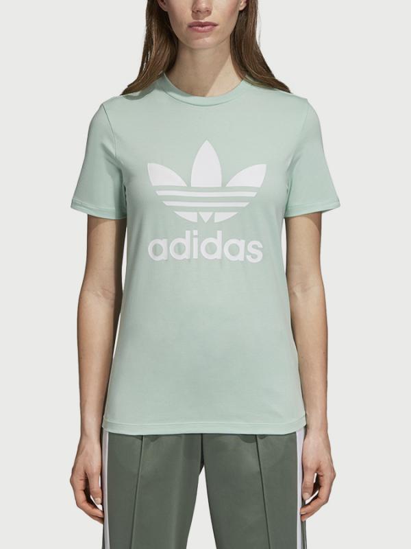 Tričko adidas Originals Trefoil Tee Zelená