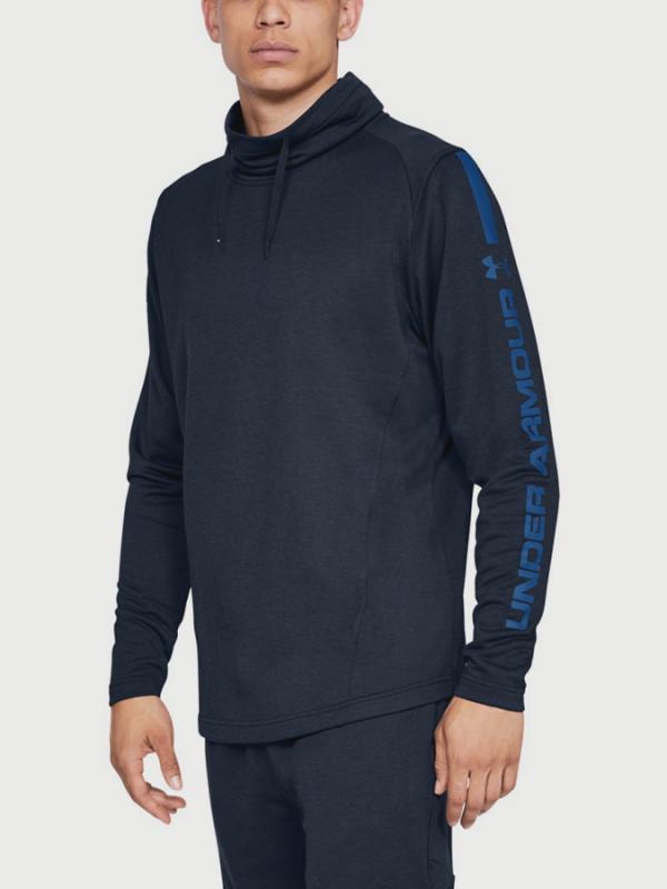 Mikina Under Armour MK1 Terry Funnel Modrá