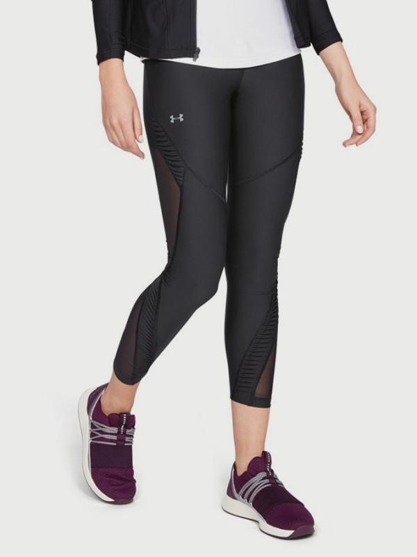 Legíny Under Armour Vanish Pleated Ankle Crop Černá