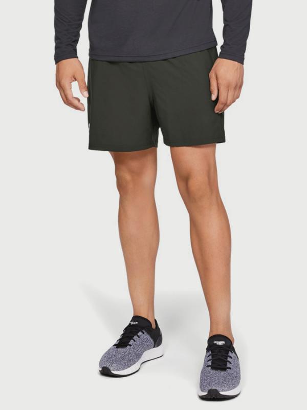 Kraťasy Under Armour Launch Sw 5\'\' Short Zelená