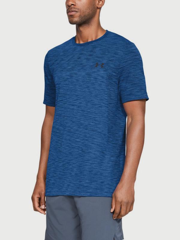 Tričko Under Armour Vanish Seamless SS Modrá