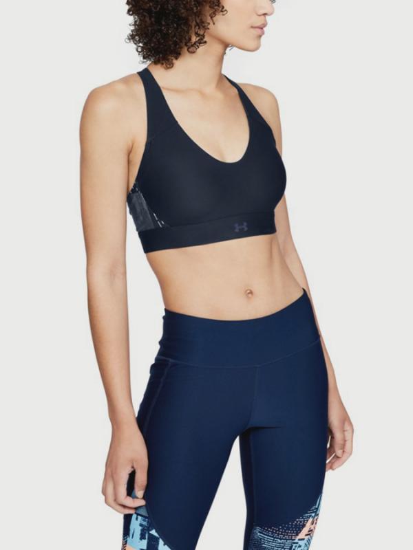 Podprsenka Under Armour Vanish Panel Print Modrá