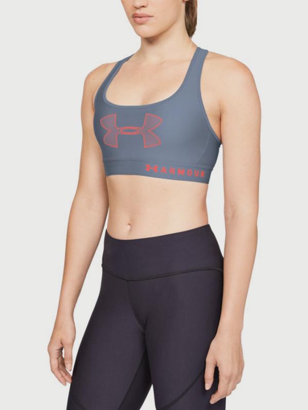 Podprsenka Under Armour Crossback Graphic Šedá