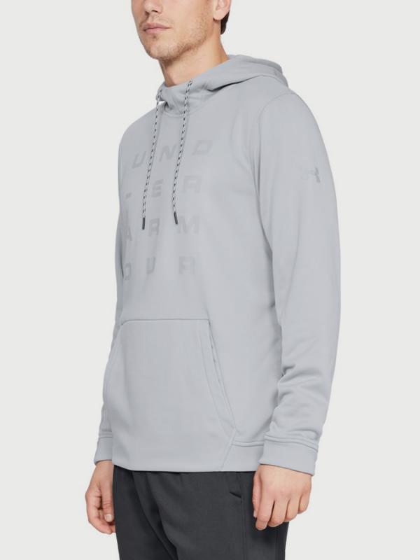 Mikina Under Armour Fleece Tempo Po Hoodie Šedá