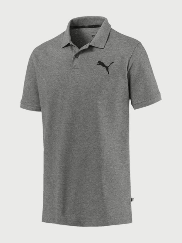 Tričko Puma Essentials Pique Polo Šedá