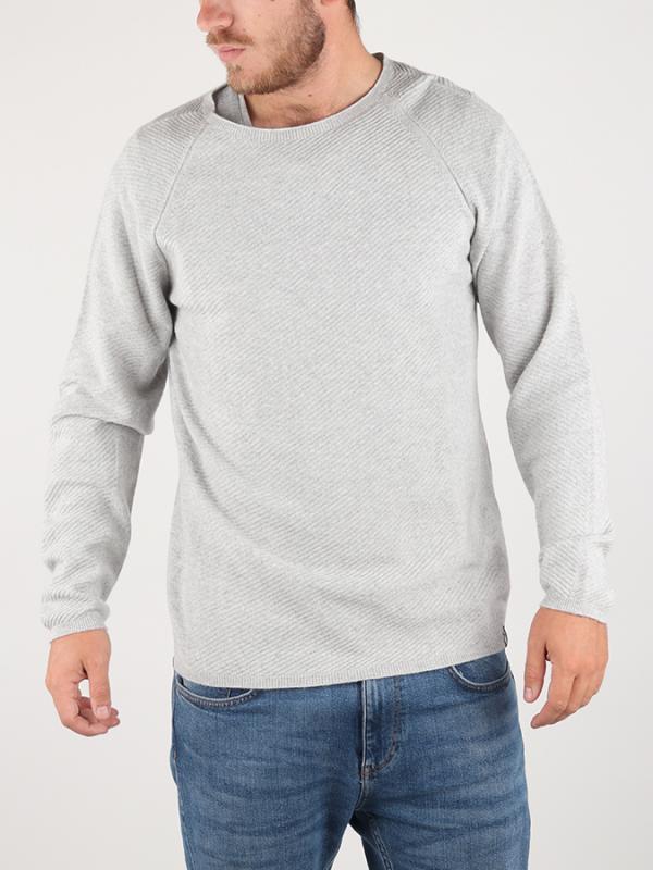 Svetr Diesel K-Cozy Pullover Šedá