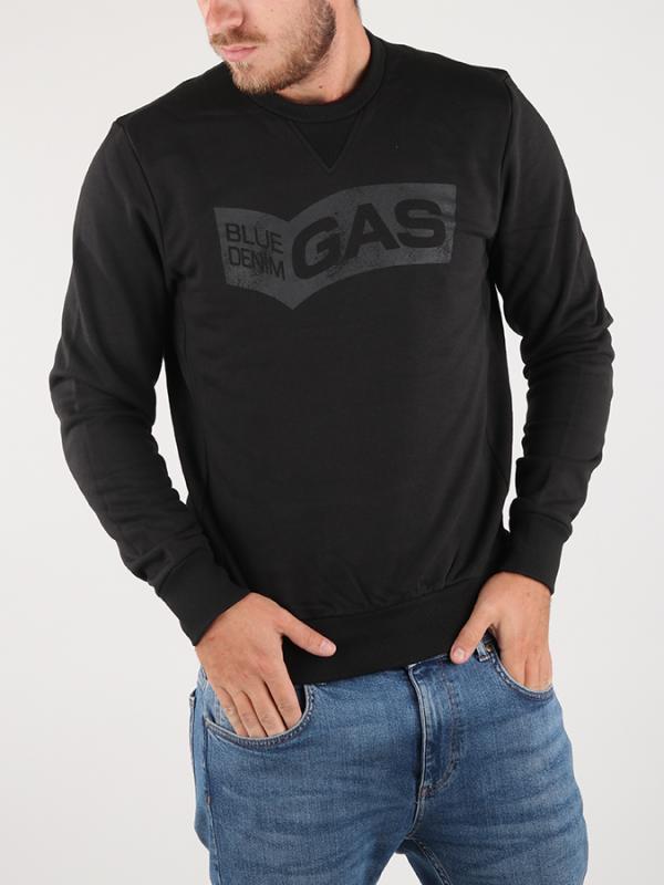 Mikina GAS Sven/S Front Černá