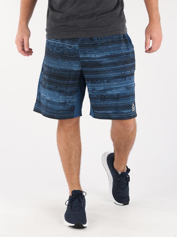 Kraťasy Reebok Speed Short - Aop Modrá