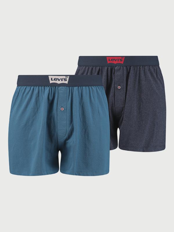 Trenýrky LEVI'S 300Ls Loose Jersey Boxer 2 Pack Barevná