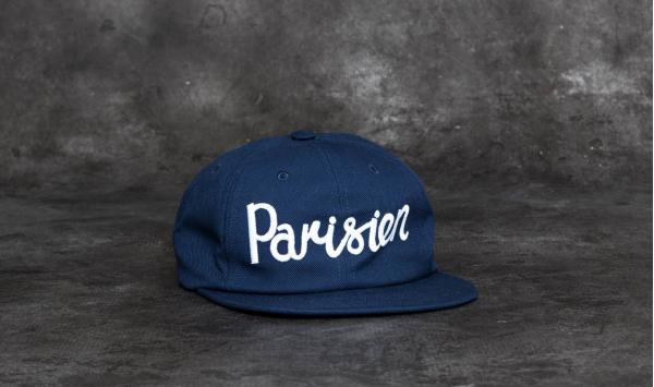 MAISON KITSUNÉ Parisien Baseball Cap Navy
