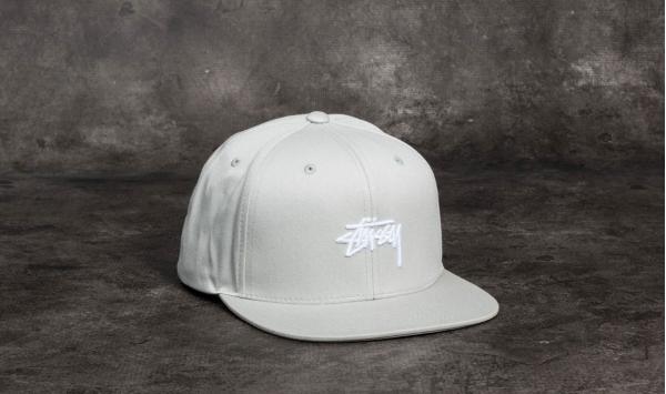 Stüssy Stock SP18 Cap Grey
