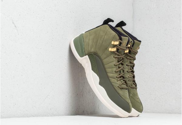 Air Jordan 12 Retro Olive Canvas/ Metallic Gold