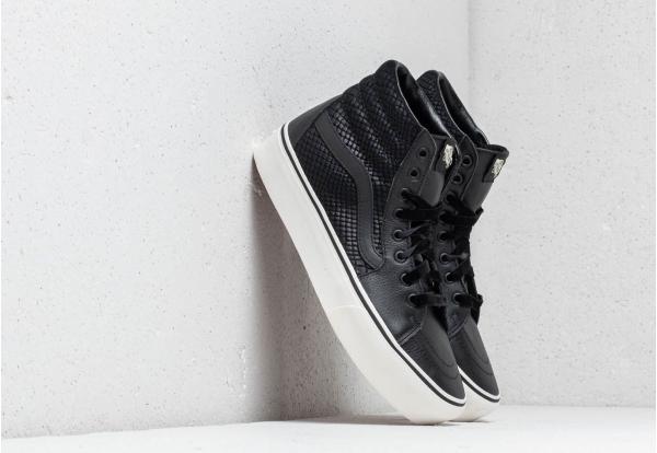Vans Sk8-Hi Platform 2 (Leather) Snake/ Black